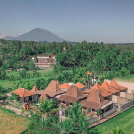 Gunung Gelagah Ubud Villas Ricefield View by EPS