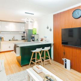 Cozy Apt with Starlink Continuous Power Washer Dryer near SM, Hotel in Cabanatuan