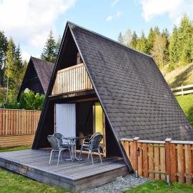 Hütte bei Trabochsee und Eisenerzer Alpen