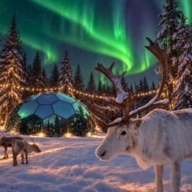 SKOG Aurora Glass Igloos, hotel v mestu Kalix