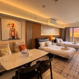 Cozy Sunlit Retreat, Spacious Studio Type Unit In The City of Entertainment
