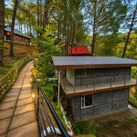 Pine Wood Cottage Jungle Resort, hotel a Shogi