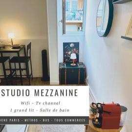 Studio Mezzanine - Paris 5mn, hotel a Alfortville