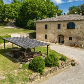 Tipico casolare toscano Tenuta della Selva