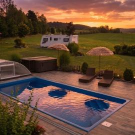 Glamping pod Boubínem