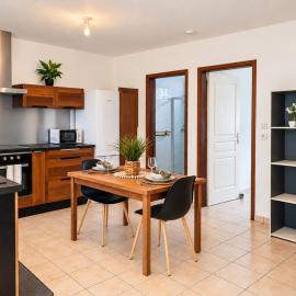 Maison tropicale climatisée Accès direct plage