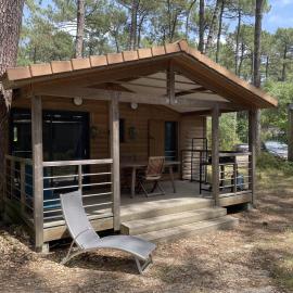 Chalet Ecolodge 6 Pers - Plage & Forêt à Ondres