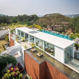 El Arbol by Hireavilla - 2BHK Apartments with Rooftop Pool near Candolim
