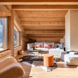 Duplex 4★ à La Clusaz, 9 pers, spa privé, à 210 m des pistes, 4 chambres
