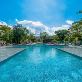 3BR Condo at AWA Playacar I Pool & Hot Tub