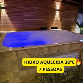 Casa Familiar com Jacuzzi 7 pessoas