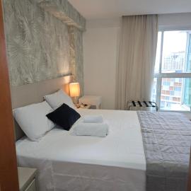 Flat III - Saint Moritz, Aconchegante, Vista ESPLANADA E LAGO, Região Central, Executivo ou Família