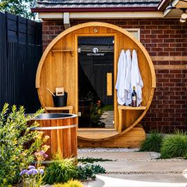 Private Sauna & Ice Bath - Coastal Wellness Escape