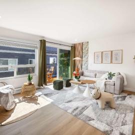 Modern 2BR Queen Anne Condo Walk to Downtown, Hotel in Seattle