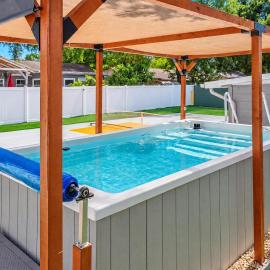 Pickleball Paradise Heated Swim Spa Private Pickleball Court Gym