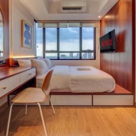 2BR Bauhaus 707 with Pool and PlayStation 5