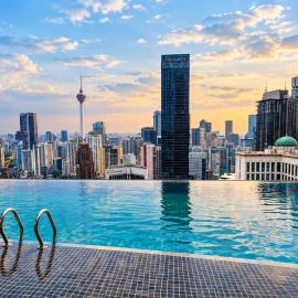 A-X-O-N service suite kl Rooftop swimming pool
