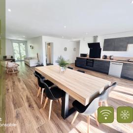 Appartement spacieux "Le Montaigu" à Lourdes - Aspin en Lavedan - CLIMATISATION - WIFI - PARKING