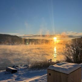 Nordic Wellness Retreat With Sauna & Fjord Views
