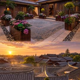 The Timber Courtyard - Lijiang Old Town - A Preserved Heritage Residence near Mufu Palace - Free Pick-up From Airport for 3 Nights