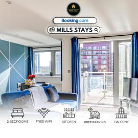 2BR House By Mills Stays Contractors Accommodation Chelmsford City Centre Balcony & Private Parking, хотел в Челмсфорд