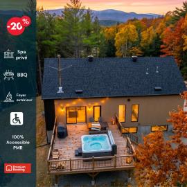 Confort Scandinave with Private spa & BBQ, Kéroul