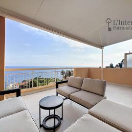 Appartement vue mer proche Monaco - 2 chambres - Clim - Parking