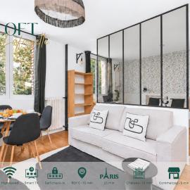 Le Lafayette - Loft rénové - Château 10 minutes