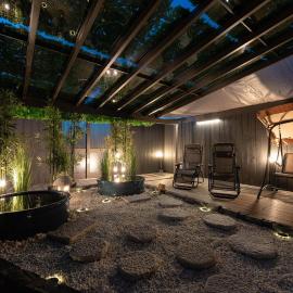 関空近く最大16名客室露天風呂と庭付き 一棟貸切200坪, hotel u gradu Izumi-Sano