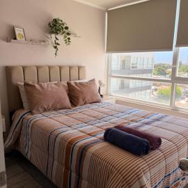 Departamento 2 habitaciones 1 baño- aire acondicionado- parking privado -