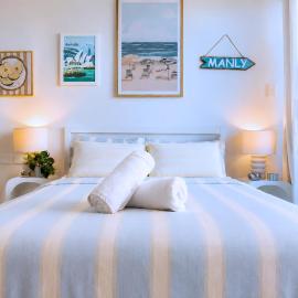 Manly Beachside Apartment, FREE Parking, Pool and Gym