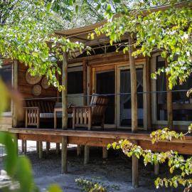 Hideaways Mankwe Tented Retreat, Greater Moremi, hotel v destinaci Chiro Pan