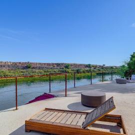 Private Dock & Pool Access! Riverfront Parker Gem