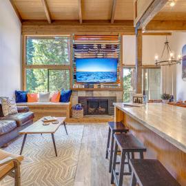 1 Mi to Northstar Skiing/Snowboarding: Cozy Condo