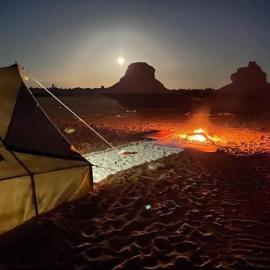 White desert Camp