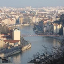 Belle vue sur Lyon