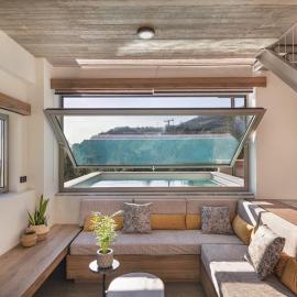 New Stylish Villa Domus Rodia with private pool & BBQ, 4km from Plakias beach、Marioúのホテル