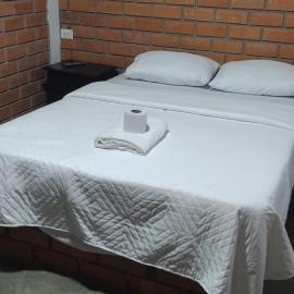 Hospedaje alfombra verde