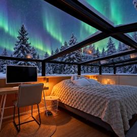Levi Glass Roof Lodge, hotel in Levi