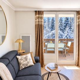 Les Bergers au Pied des pistes & Piscine -Sauna & Balcon Sud