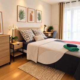 티에에 위치한 호텔 Belle Chambre idéale pour femme, dans magnifique appart de 3 CH - Colocation