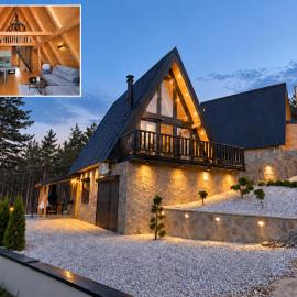 A-Frame Reset Zlatibor sa garažom u prirodi 10 min od centra Zlatibora, Hotel in Vodice