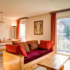 Appartement 2* avec 1 chambre, balcon, animaux admis, parking