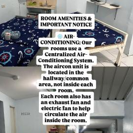 GELOXEL Angeles City Guest House Centralized air conditioned only