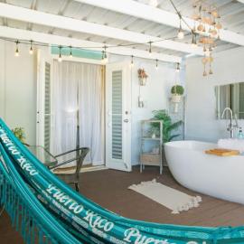 Casa Loba Suite 1 with an outdoor tub