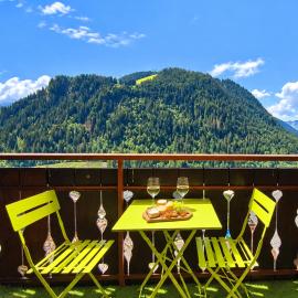 Appartement T3 - 6 pers - Balcon et Parking - Châtel, hotell sihtkohas Châtel