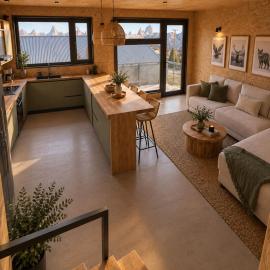 Desperta frente al Fitz Roy - Tiny House Patagonia