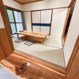 ゲストハウスSATO木のぬくもりに包まれる和の一棟貸しsato