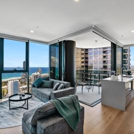 Luxury 2BR Skyhome, Lvl 36 Ocean Views, Pool, Gym & Free Parking, The Star Residences