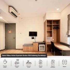Sans Vibes Hotel Syariah Graha 100 Gubeng Surabaya
